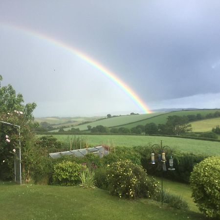 North Hollacombe Farm Crediton Exterior foto